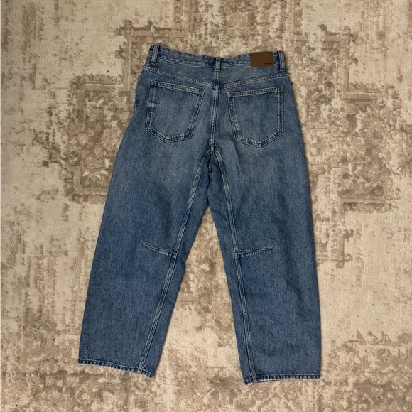 Madewell Curvy Darted Barrel-Leg Jean Size 27 - Picture 13 of 14